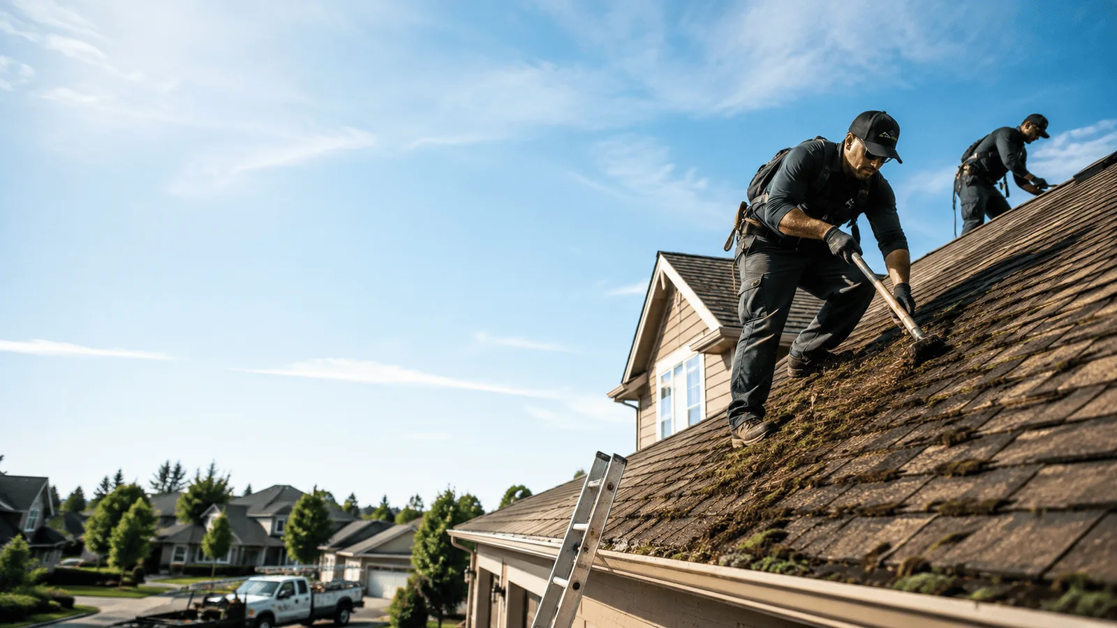 Roof Moss Removal in Rogers, ND near me